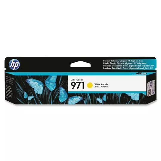 Cartucho de tinta amarilla HP 971.