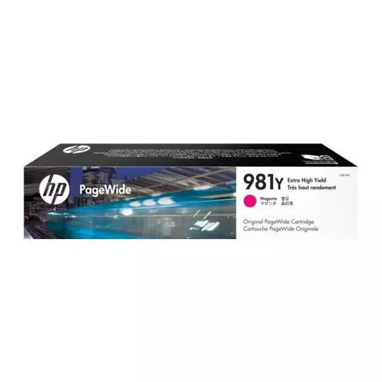 Cartucho pagewide HP 981y magenta.