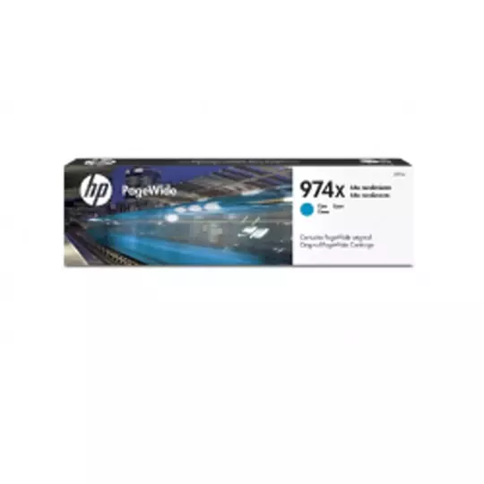 Cartucho pagewide HP 974x cian.