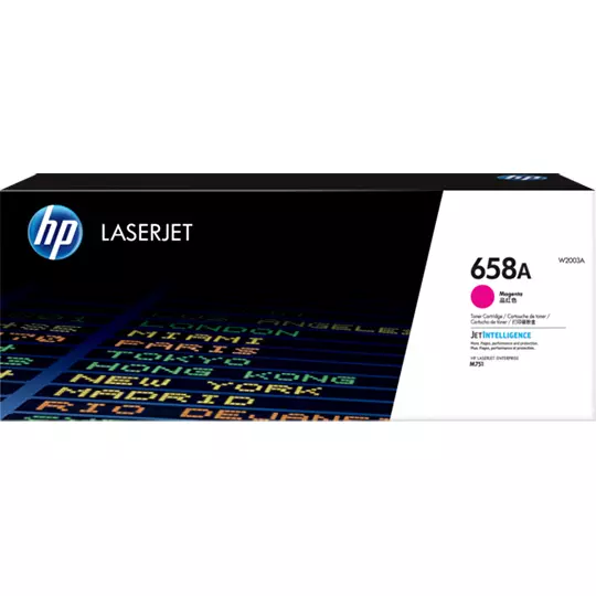 HP 658A MAGENTA LASERJET TONER CARTRIDGEHP 658A MAGENTA LASERJET TONER CARTRIDGE