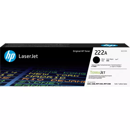 CARTUCHO DE TÓNER HP 222A.