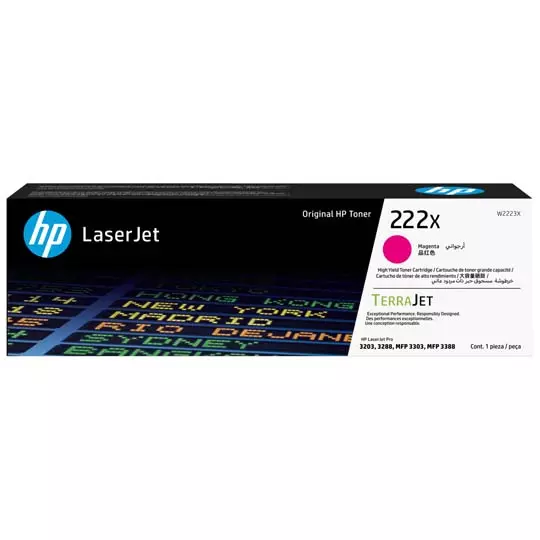 HP LASERJET 222X ALTO RENDIMIENTO, MAGENTA