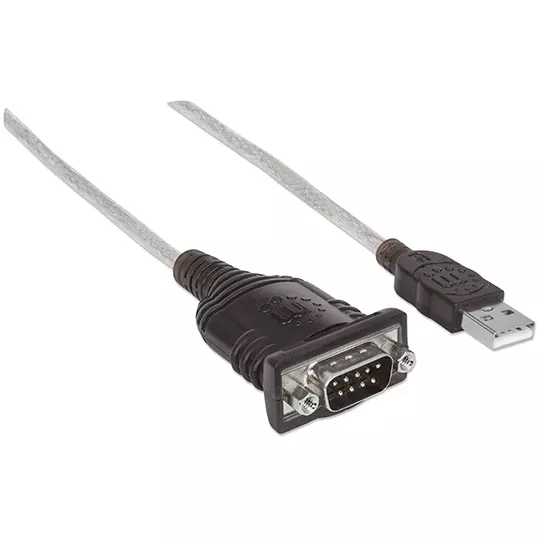 Convertidor Manhattan USB a serial db9m 1.8 m