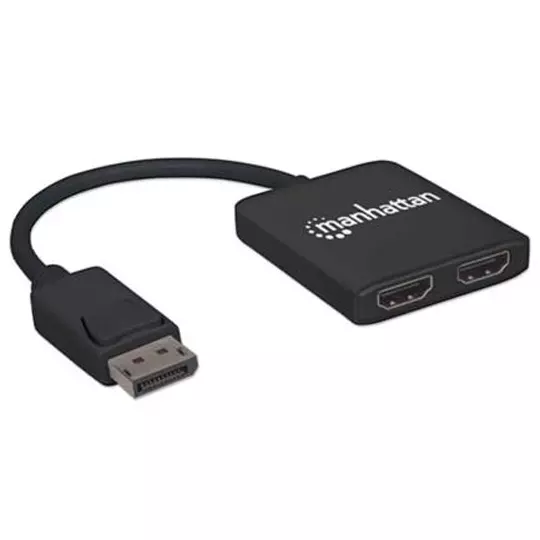 Video splitter Manhattan 1 dp in:2 HD out uHD