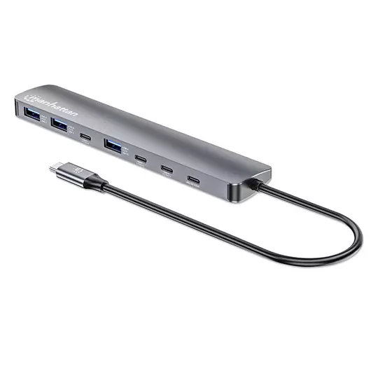 Hub USBC V3.2, 3 ptos A  3 ptos C  PD,.