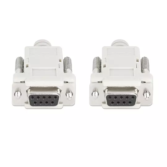 Cable Null Modem Crossover DB9HDB9H, 2M.