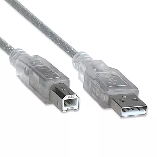 Cable Manhattan USB a-b v2.0 4.5m pla.