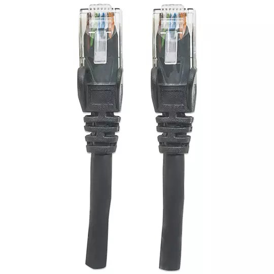 CABLE PATCH  1 M (3 FT) CAT 6 UTP NEGRO INTELLINET