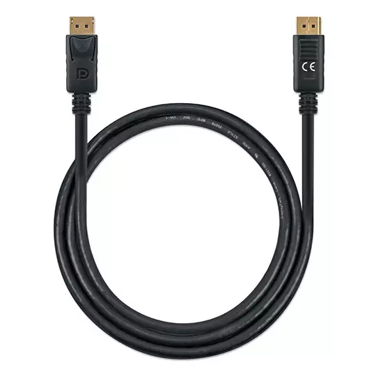 Cable Manhattan DisplayPort 1.4 Macho a Macho 8K 60Hz 1 Metro Negro