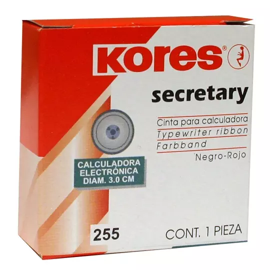 Cinta para calculadora kores modelo