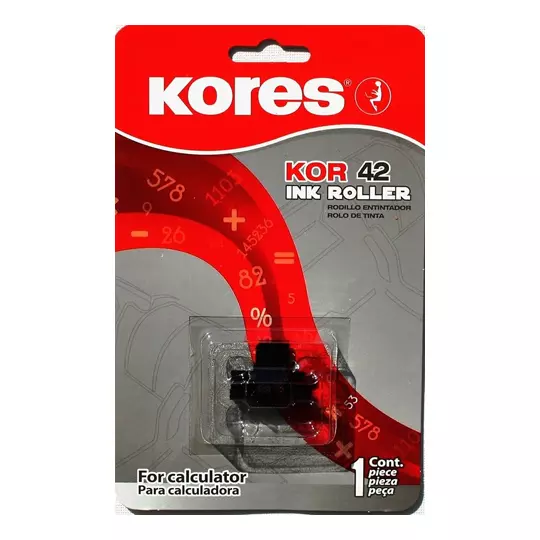 Rodillo Entintador Kor-42 Kores Bicolor