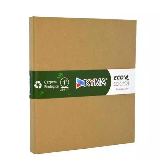 Carpeta KYMA Kraft carta de 1 pulgada herraje en "O"
