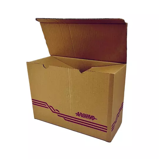 Caja galletera KYMA de cartón 26.5x37x15cm