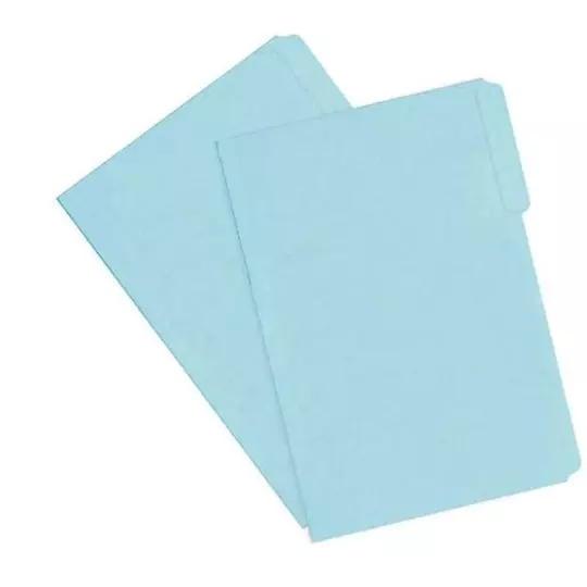 Folder KYMA Tamaño Oficio color azul 25 piezas