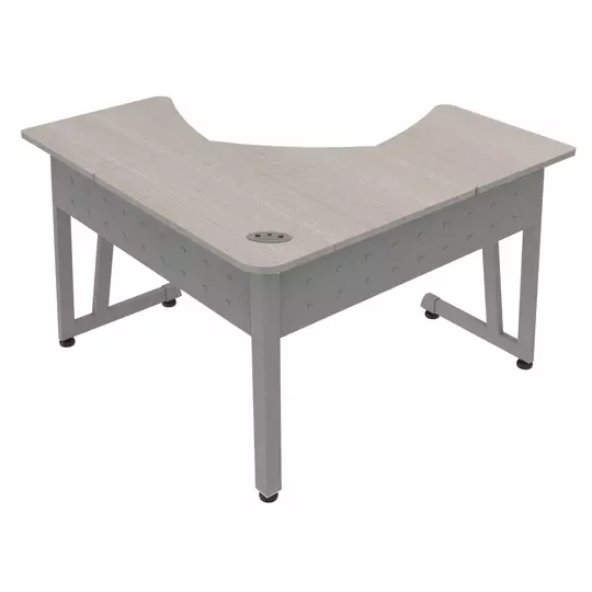 Escritorio delta LINEA ITALIA modelo 149 color ceniza