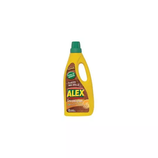 Cera para pisos de madera Alex de 750ml.