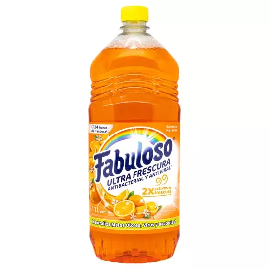 Limpiador multiusos Fabuloso aroma naranja 1 Lt.