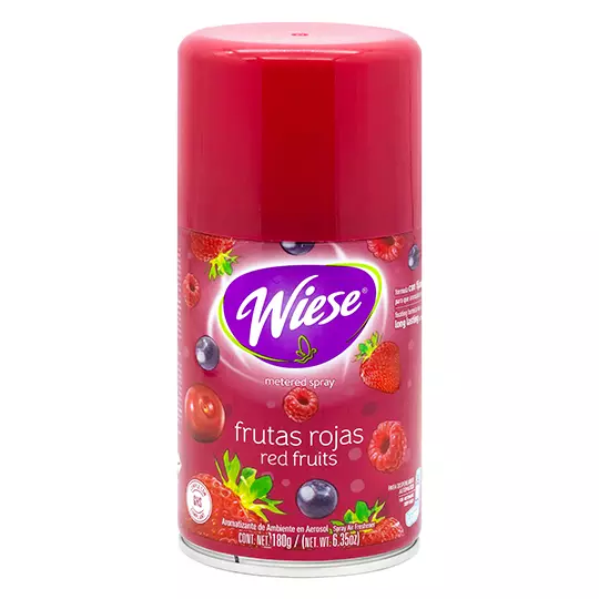 Aerosol Wiese aroma frutas rojas 180 gr.