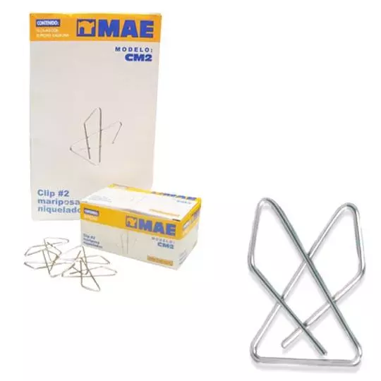 Clip mariposa no.2 mae.