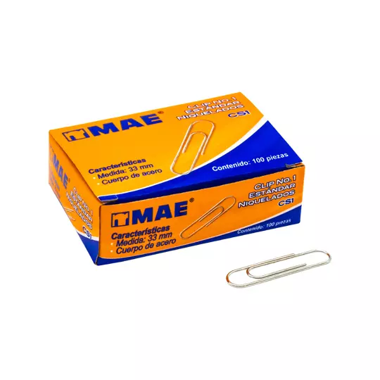 Clip estándar no.1 mae.