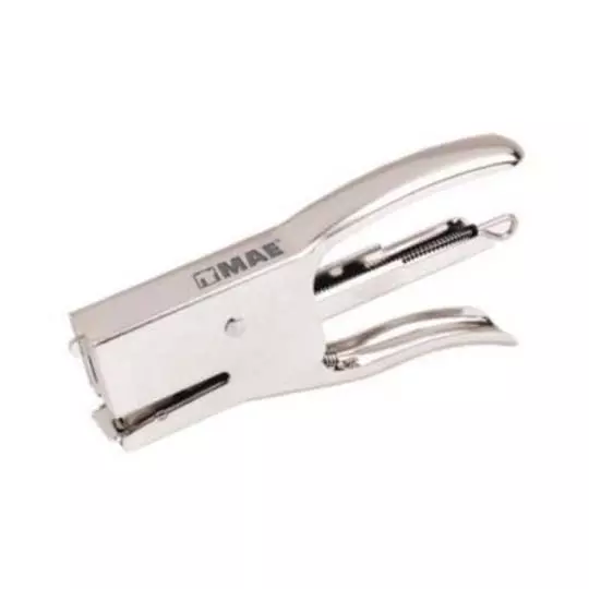 Engrapadora de pinza mae cromada.