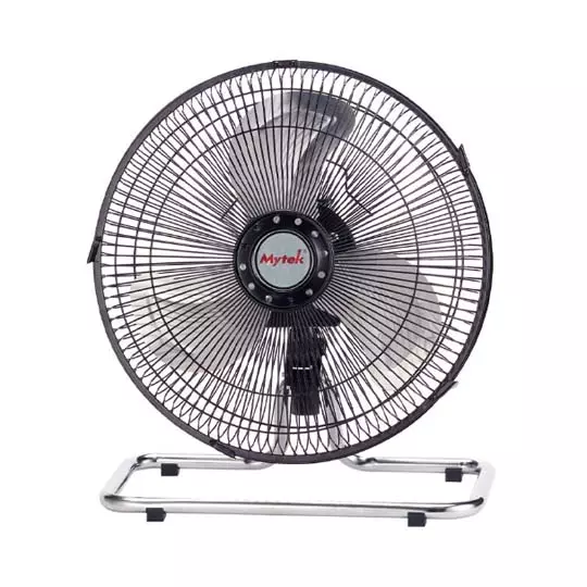 LM-VENTILADOR MYTEK 3372 12 PULGADAS 2 EN 1, 3 VELOCIDADES, METAL COLOR NEGRO