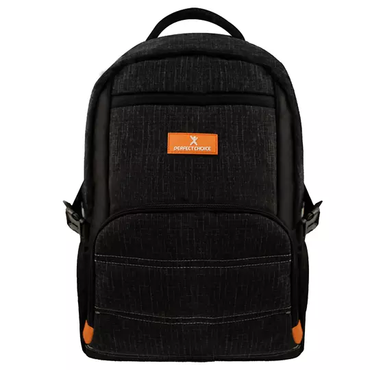 MOCHILA PERFECT CHOICE PARA LAPTOP DE .6" GLITCH NEGRO