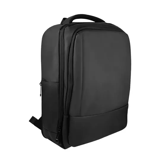 MOCHILA PERFECT CHOICE PARA LAPTOP EXPANDIBLE RESISTENTE AL AGUA, TUNDRA NEGRO