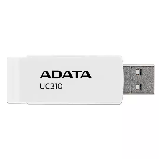 Memoria USB ADATA 64GB Blanca, UC310-64G-RWH