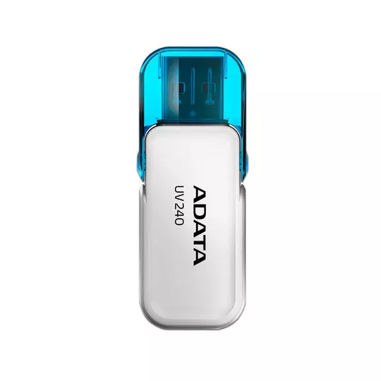 Memoria USB ADATA 64GB Blanca, AUV240-64G-RWH