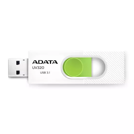 Memoria USB ADATA 64GB Blanca/Verde