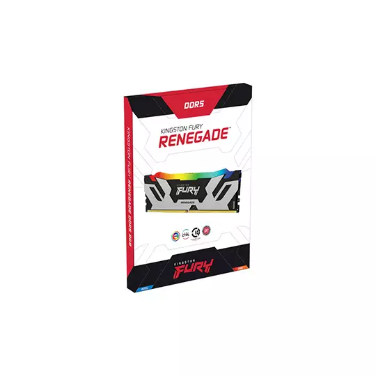 Memoria RAM Kingston Fury renegade RGB dimm DDR5 16GB
