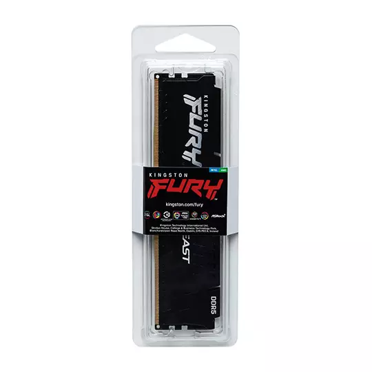 Memoria RAM Kingston Fury beast RGB XMP dimm DDR5 32gb