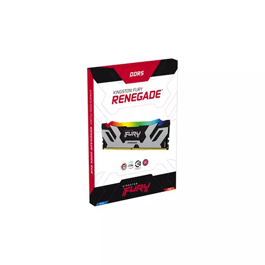 Memoria RAM Kingston Fury renegade RGB dimm DDR5 24GB