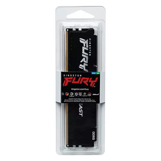 Memoria RAM Kingston Fury beast black dimm DDR5 8GB