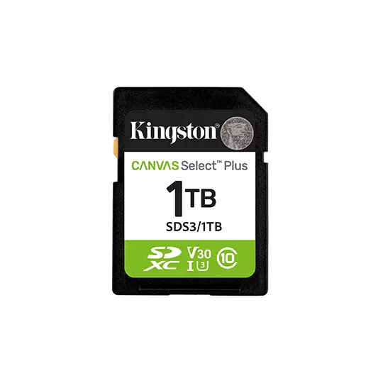 LM-1TB SDXC Canvas Select Plus Gen3 150MB/sC10 UHS-I U3 V30