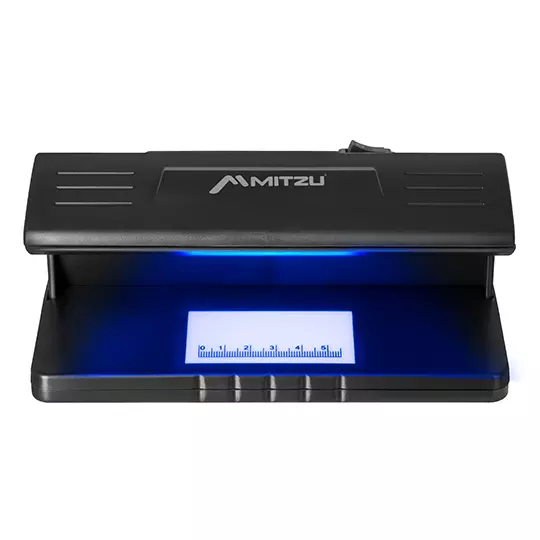 Dectector de billetes falsos MITZU con lampara uv 4w