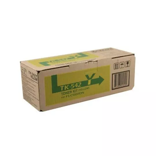 Toner Kyocera TK-542 amarillo.