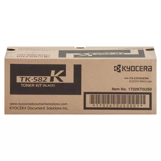 Toner Kyocera  TK-582k negro.