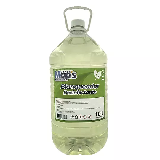 Blanqueador desinfectante Supermops Eco 10 Lt.
