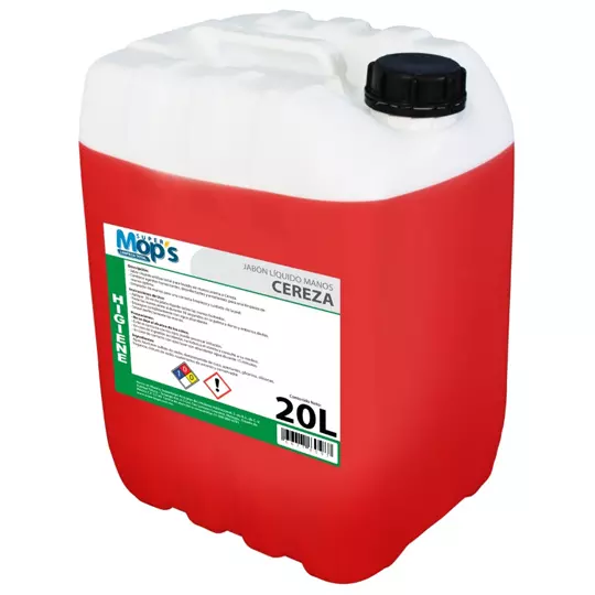 Jabon para manos Super mops aroma cereza20 Lt.