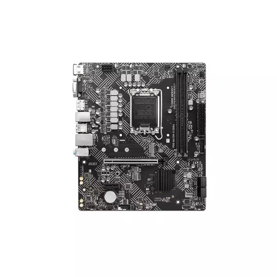Micro-ATX LGA1700 H610, DDR4, compatibleIntel, uso básico