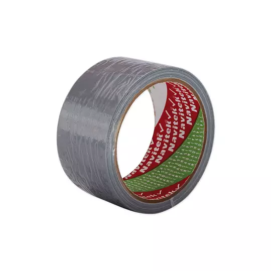 Cinta ducto uso 180 Navitek color plata 48 mm x 10 m
