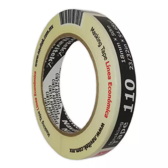 Masking tape uso 110 Navitek color natural 18 mm x 50 m