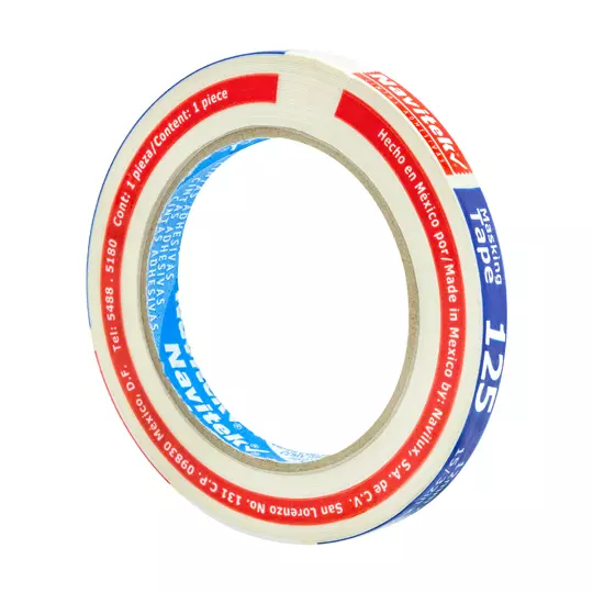 Masking tape uso 125 Navitek color natural 12 mm x 50 m