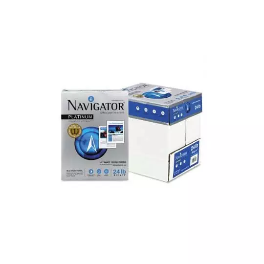Caja de papel bond Navigator digital tamaño carta 90gr