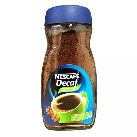 Café soluble Nescafé Descafeinado de 120 gr