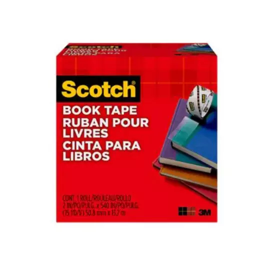 Cinta Mod. 845-200  para libros Scotch 3M  50.8x13.7 caja con 1 pieza