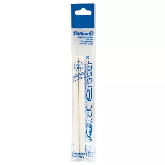 Repuesto de goma Pelikan Click eraser tipo lápiz paquete con 2 piezas