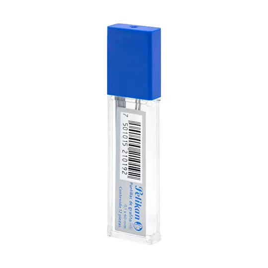 Puntillas de grafito Pelikan de 0.5 mm HB tubo con 12 puntillas